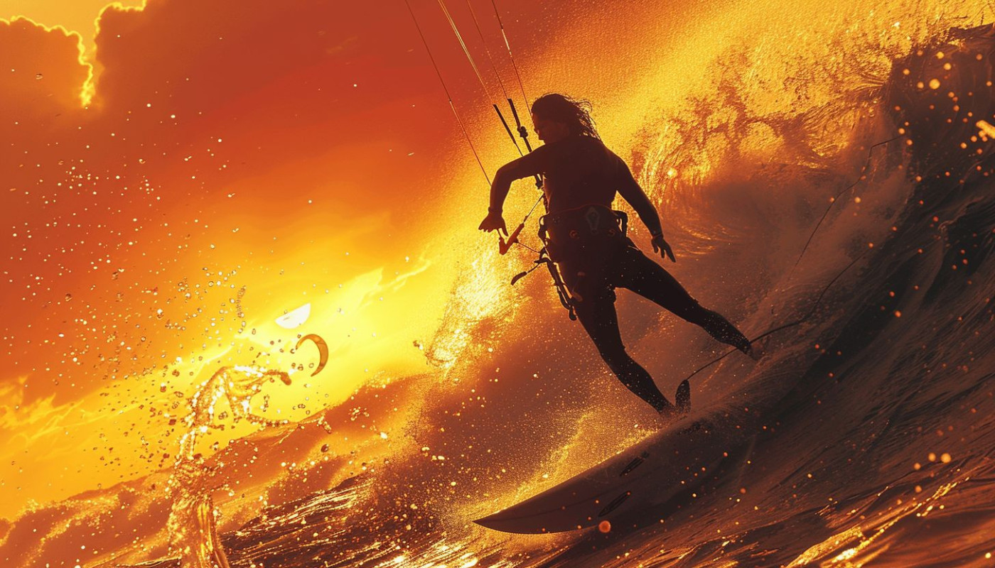 La face cachée du kite surf